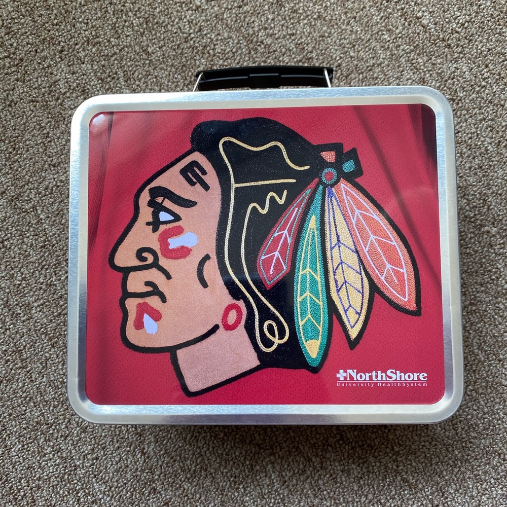2020 Chicago Blackhawks Metal Lunchbox